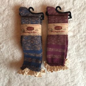 NWT Clear Creek over the knee Socks